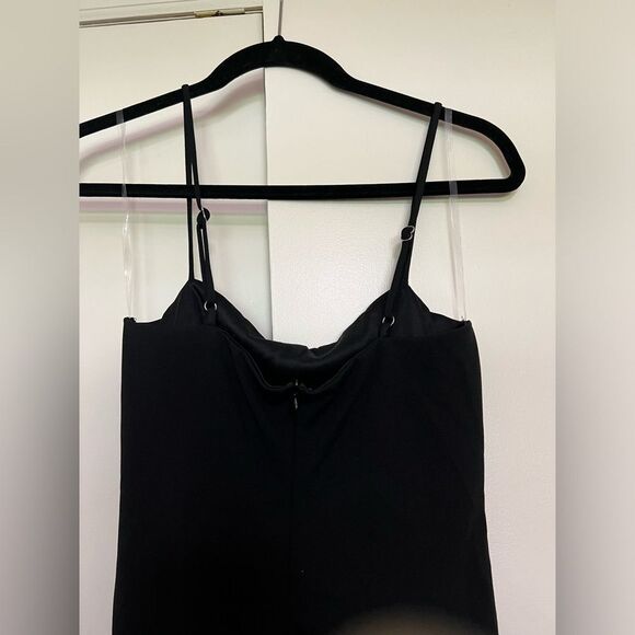 Blue Blush Size Large Black Asymmetrical Cocktail Dress NWOT - Picture 5 of 7